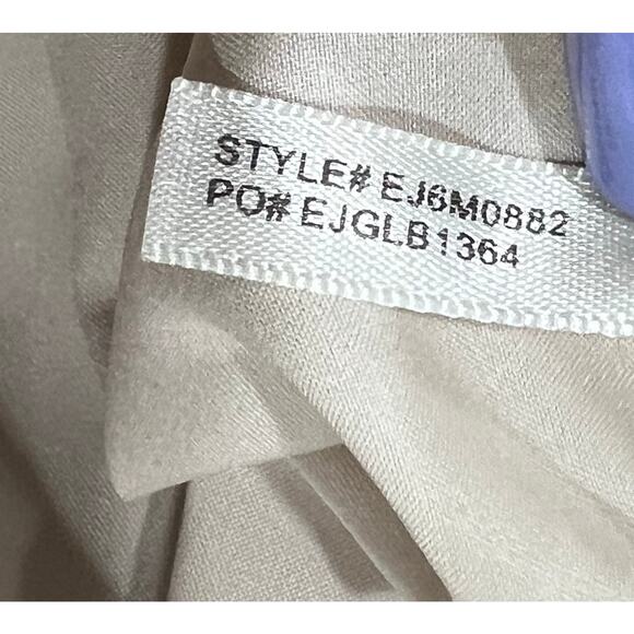 Eliza J Maxi Dress Women 14 Black Multicolor Scarf Print Jersey Sleeveless Lined - Picture 15 of 15